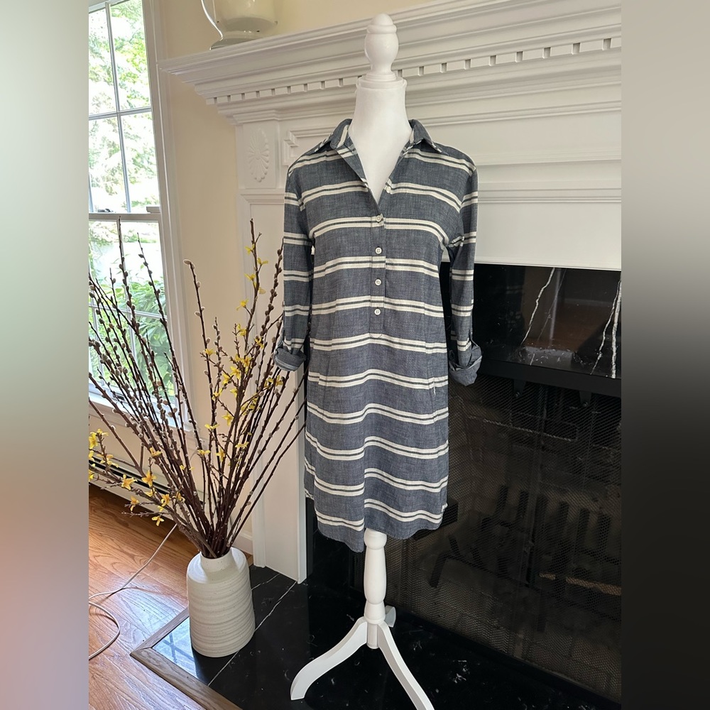 Loft shirt dress with pockets